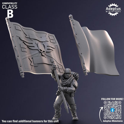 Adeptus Miniatures Sandshroud Battalion Command Squad (Custom Order) - product image 3 of 9