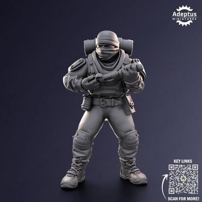 Adeptus Miniatures Sandshroud Battalion Command Squad (Custom Order) - product image 4 of 9