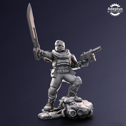 Adeptus Miniatures Sandshroud Battalion Command Squad (Custom Order) - product image 7 of 9