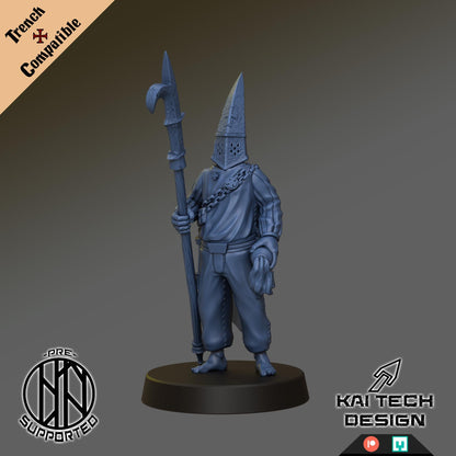 Kaitech Pilgrims Soldiers Monopose x6 - Trench  Compatible (Custom Order) - product image 2 of 7