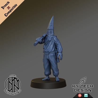 Kaitech Pilgrims Soldiers Monopose x6 - Trench  Compatible (Custom Order) - product image 4 of 7