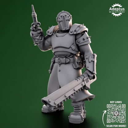 Adeptus Miniatures Crusaders Covenant Command Squad (Custom Order) - product image 4 of 9