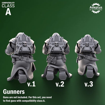 Adeptus Miniatures Crusaders Covenant Heavy Weapons Teams x3 (Custom Order) - product image 4 of 8