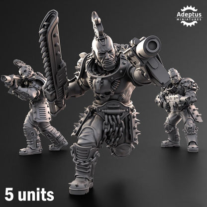 Adeptus Miniatures Thugs. Voliars (Custom Order) - product image 1 of 3
