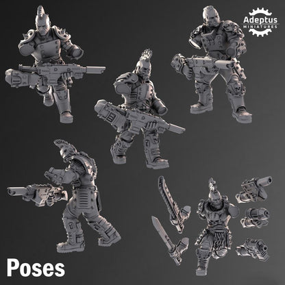 Adeptus Miniatures Thugs. Voliars (Custom Order) - product image 3 of 3