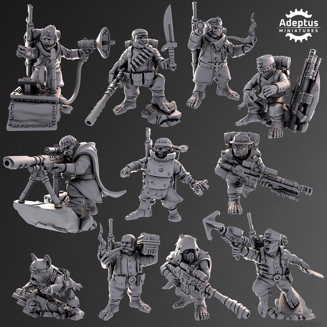 Adeptus Miniatures Kill Squad. Nimblers (Custom Order) - product image 2 of 3
