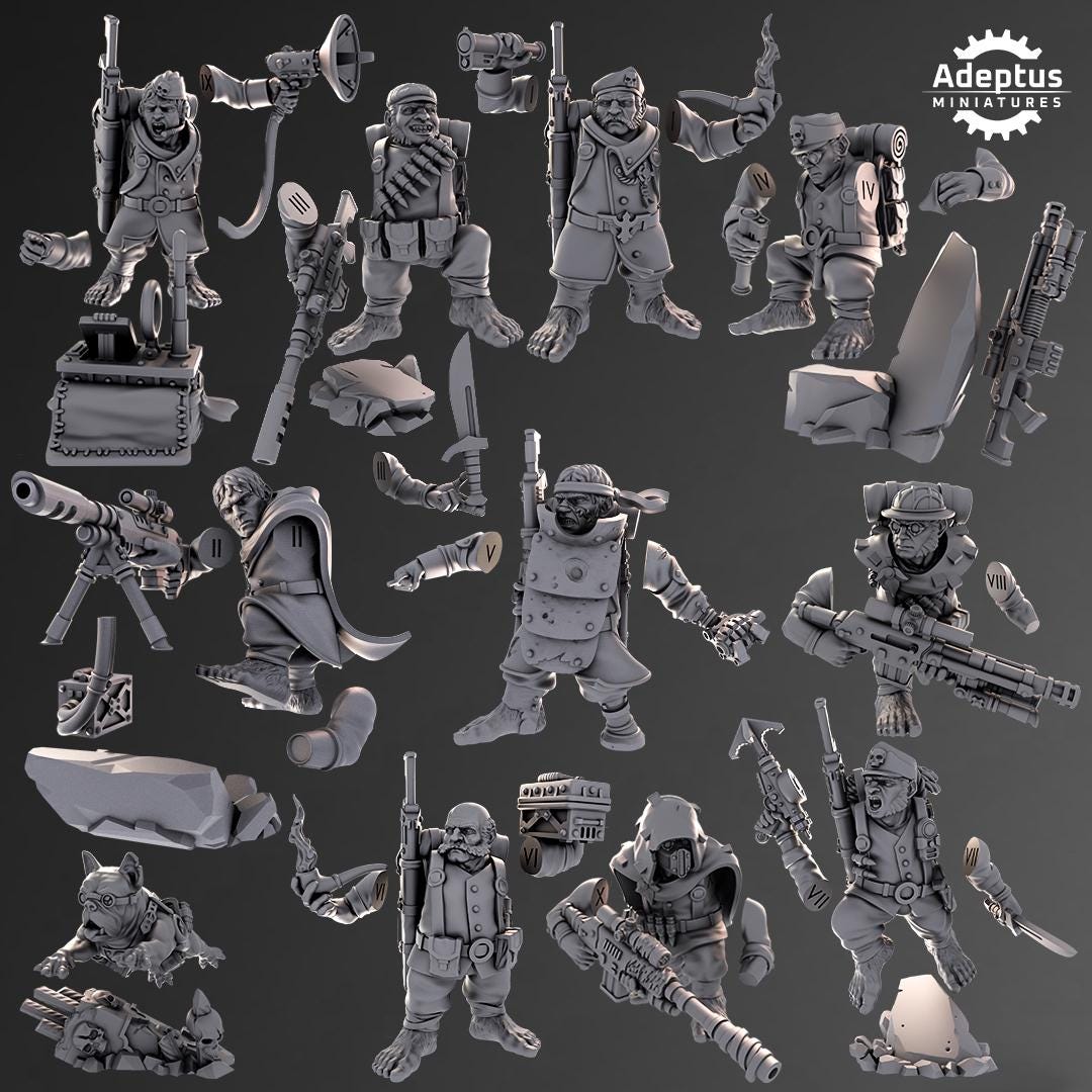 Adeptus Miniatures Kill Squad. Nimblers (Custom Order) - product image 3 of 3