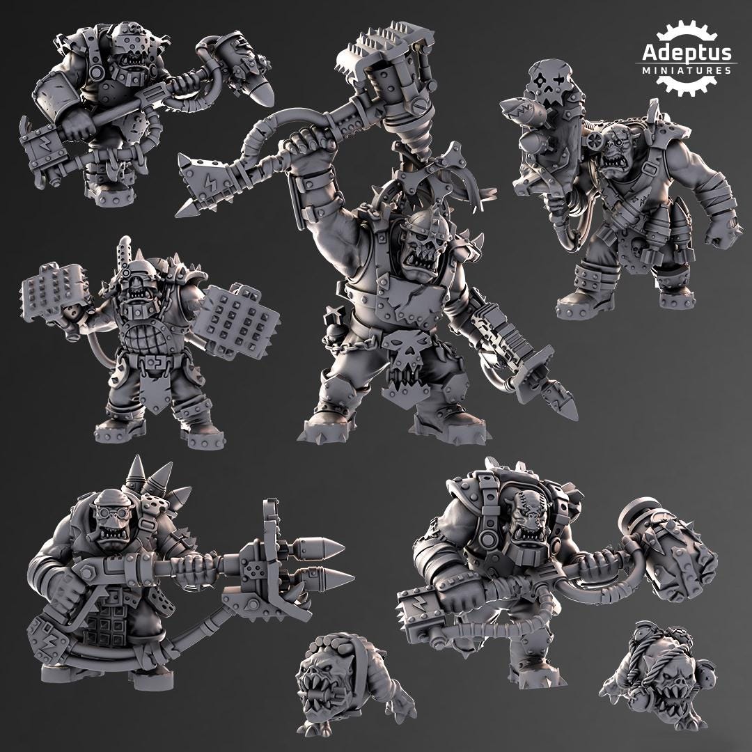 Adeptus Miniatures Kill Squad. Orks (Custom Order) - product image 2 of 3