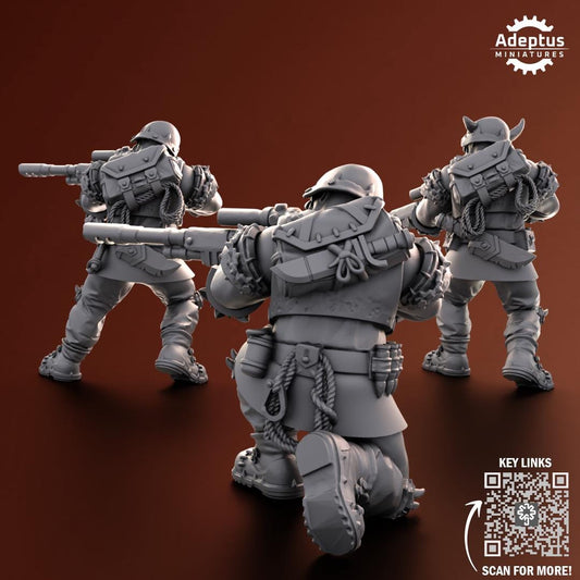 Adeptus Miniatures Twisted Horde. Renegades and Heretics Snipers (Custom Order) - product image 2 of 5