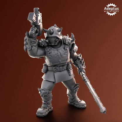 Adeptus Miniatures Twisted Horde. Renegades and Heretics Command Squad (Custom Order) - product image 5 of 8