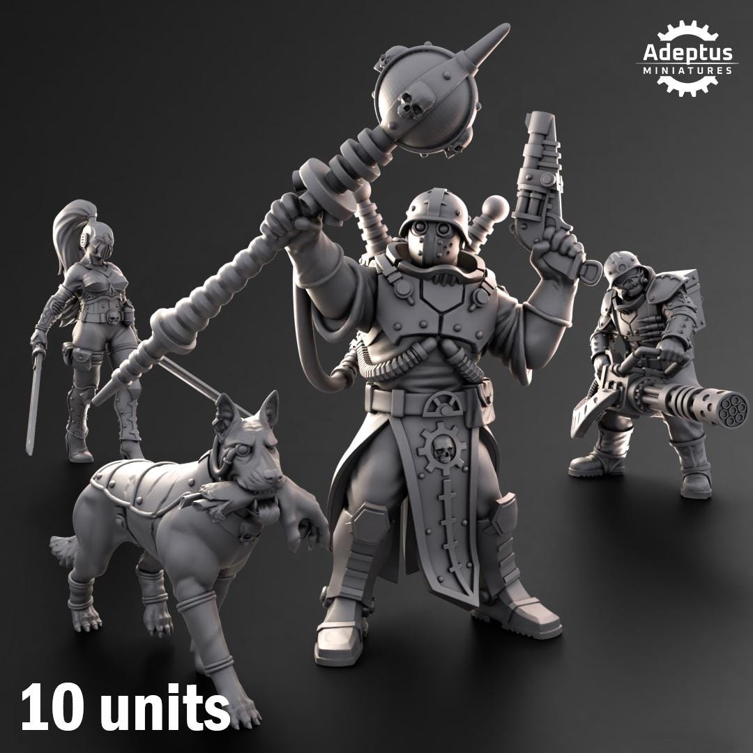 Adeptus Miniatures Kill Squad. Mercenary Syndicate (Custom Order) - product image 1 of 3