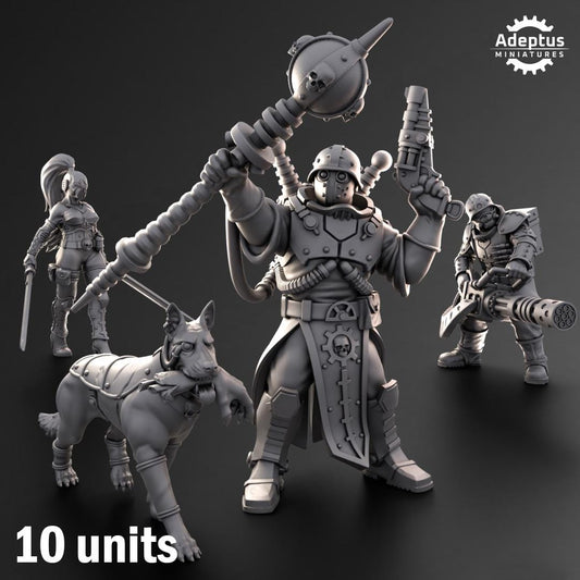Adeptus Miniatures Kill Squad. Mercenary Syndicate (Custom Order) - product image 1 of 3
