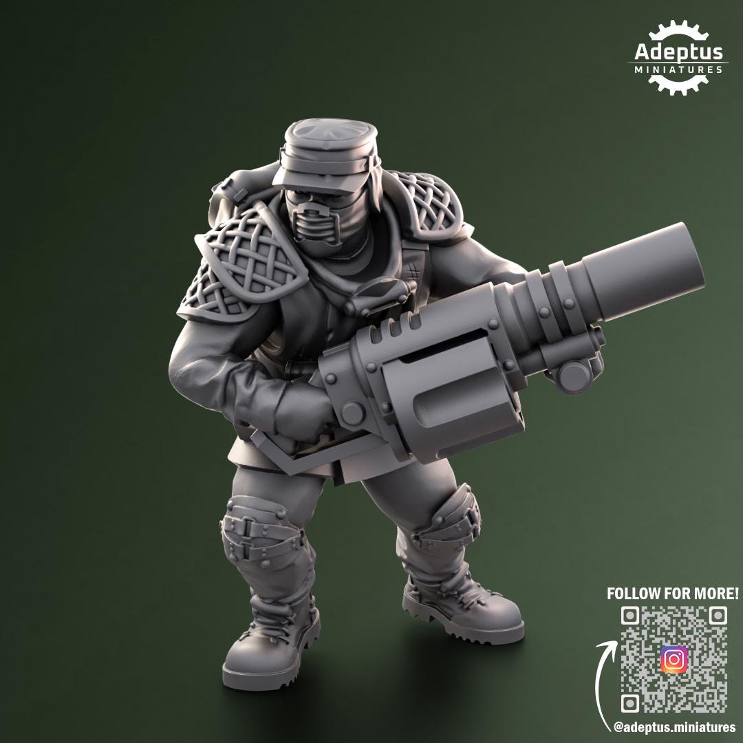 Adeptus Miniatures Sunscorch Regiment Special Weapons (Custom Order) - product image 4 of 5