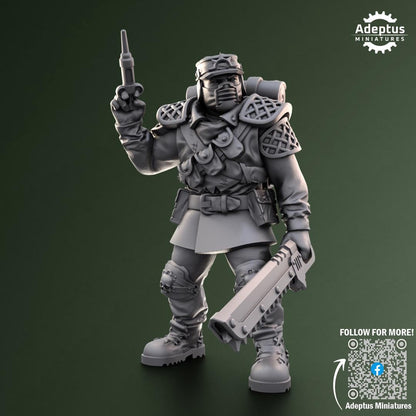 Adeptus Miniatures Sunscorch Regiment Command Squad (Custom Order) - product image 4 of 9