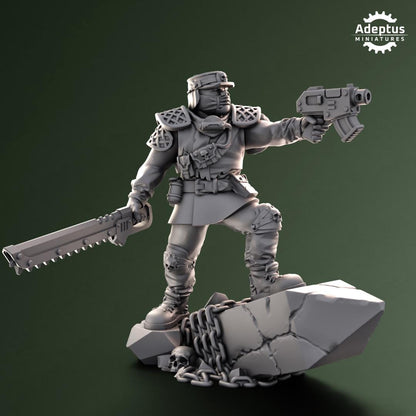 Adeptus Miniatures Sunscorch Regiment Command Squad (Custom Order) - product image 8 of 9