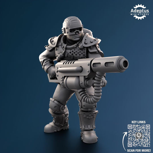 Adeptus Miniatures Greyplate Troops Special Weapons (Custom Order) - product image 2 of 5