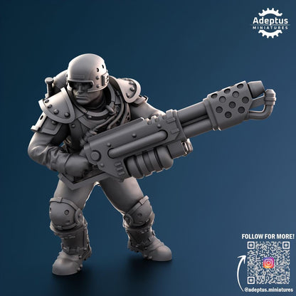 Adeptus Miniatures Greyplate Troops Special Weapons (Custom Order) - product image 4 of 5