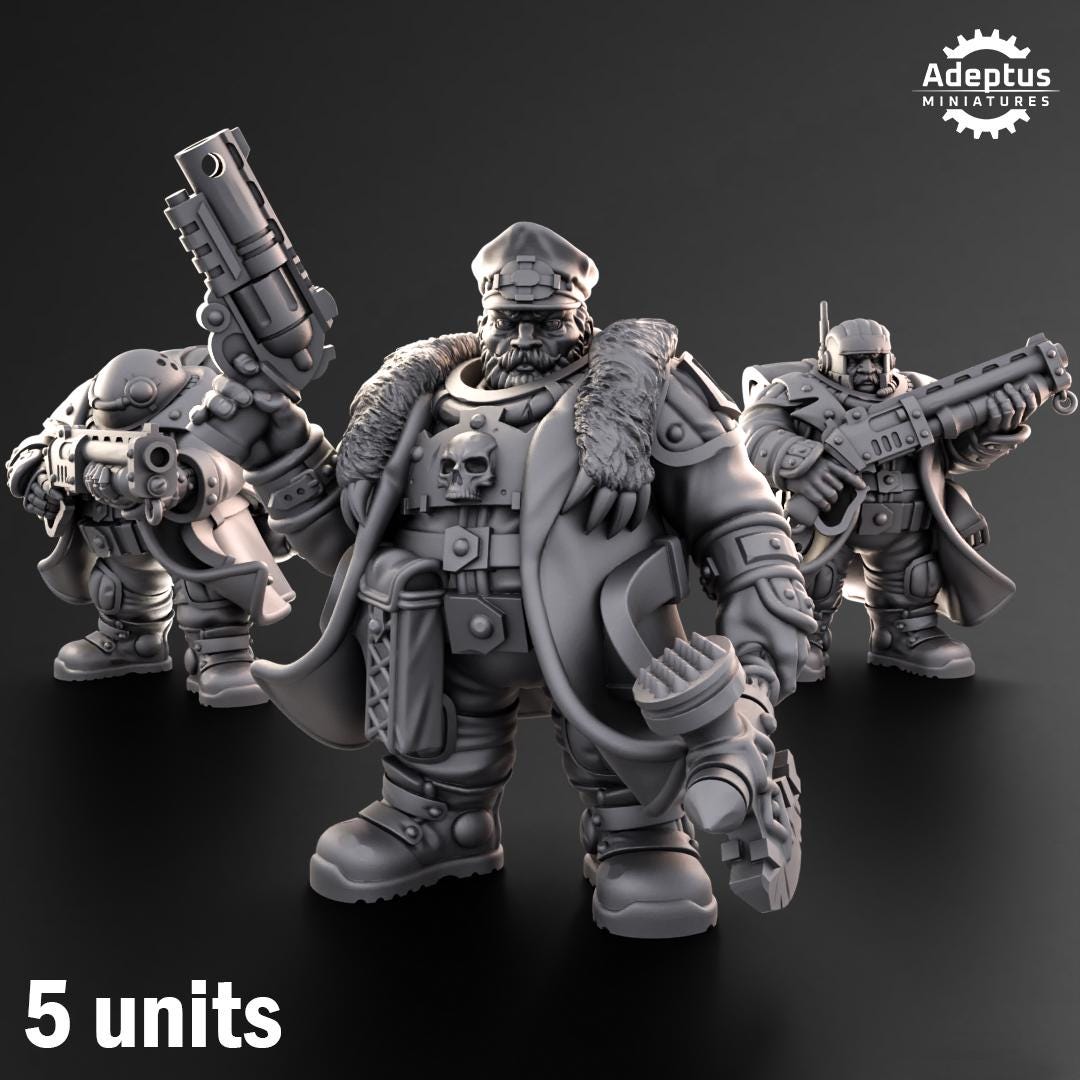 Adeptus Miniatures Emberguards. Dwarves (Custom Order) - product image 1 of 2