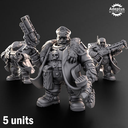 Adeptus Miniatures Emberguards. Dwarves (Custom Order) - product image 1 of 2