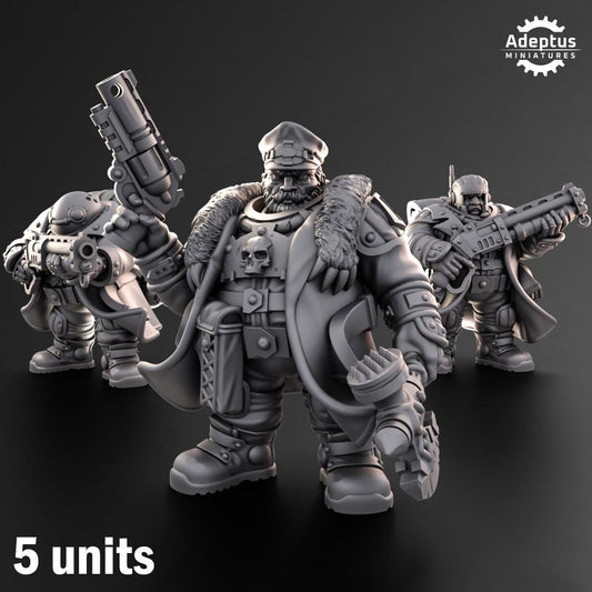 Adeptus Miniatures Emberguards. Dwarves (Custom Order) - product image 1 of 2