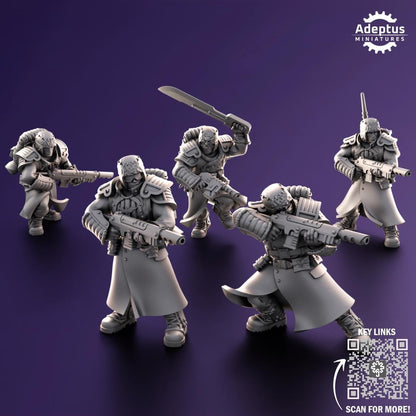 Adeptus Miniatures Iceward Division Infantry Squad (Custom Order) - product image 5 of 6