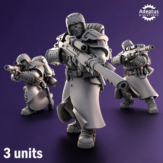 Adeptus Miniatures Iceward Division Snipers (Custom Order) - product image 1 of 5