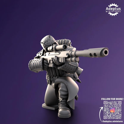 Adeptus Miniatures Iceward Division Snipers (Custom Order) - product image 3 of 5