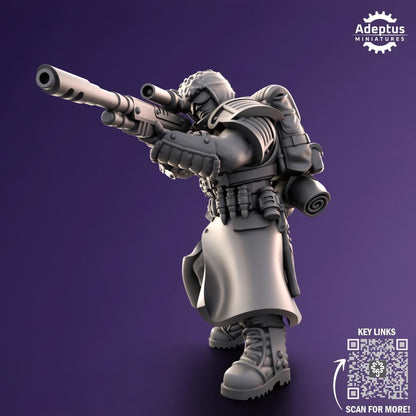 Adeptus Miniatures Iceward Division Snipers (Custom Order) - product image 5 of 5