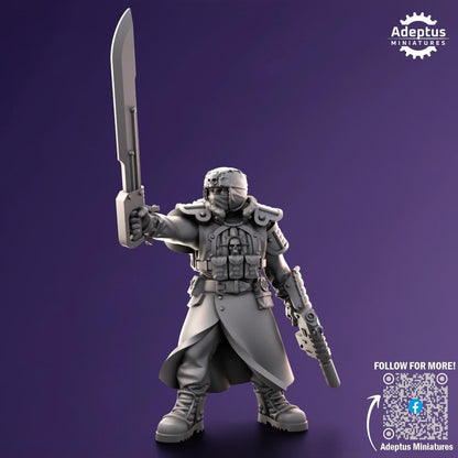 Adeptus Miniatures Iceward Division Command Squad (Custom Order) - product image 6 of 9