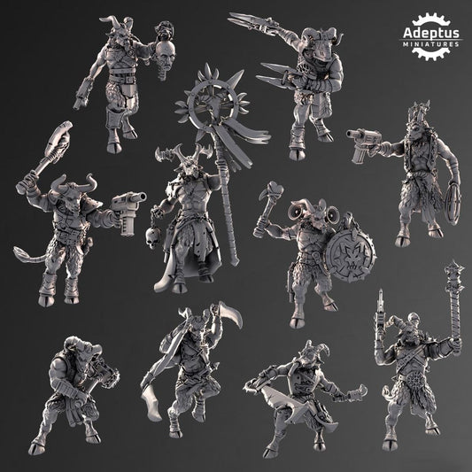 Adeptus Miniatures Kill Squad. Gorehorns (Custom Order) - product image 2 of 3