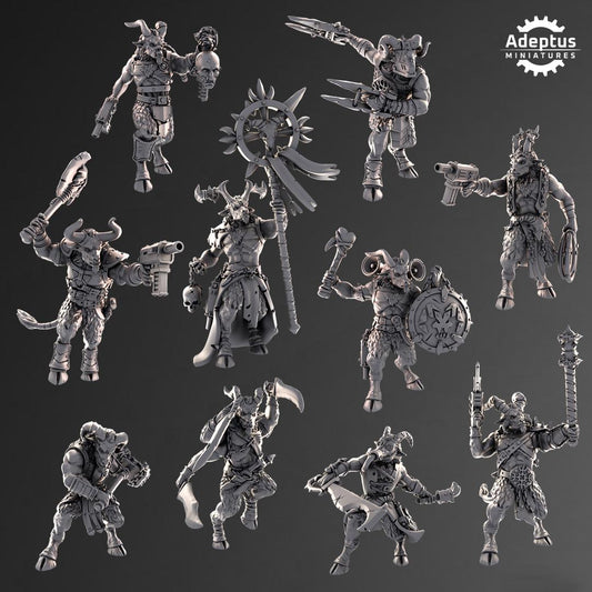 Adeptus Miniatures Kill Squad. Gorehorns (Custom Order) - product image 2 of 3
