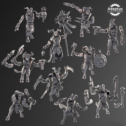 Adeptus Miniatures Kill Squad. Gorehorns (Custom Order) - product image 3 of 3