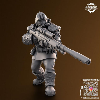 Adeptus Miniatures Sporeblight Regiment. Renegades and Heretics Snipers (Custom Order) - product image 5 of 5