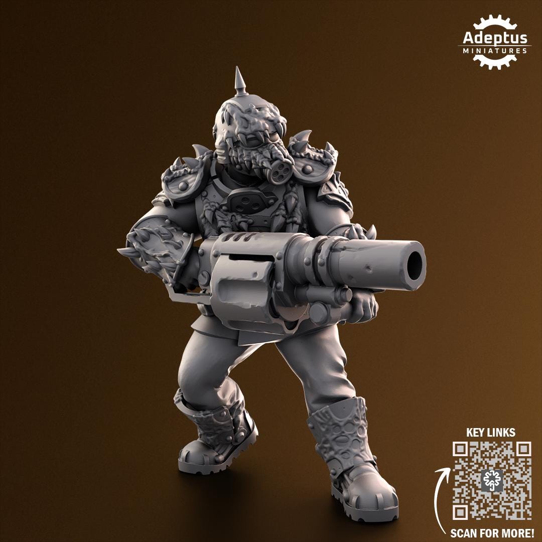 Adeptus Miniatures Sporeblight Regiment. Renegades and Heretics Special Weapons (Custom Order) - product image 5 of 5