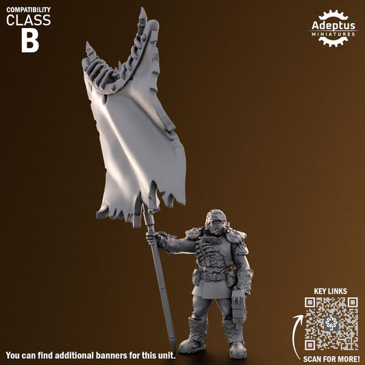 Adeptus Miniatures Sporeblight Regiment. Renegades and Heretics Command Squad (Custom Order) - product image 2 of 8