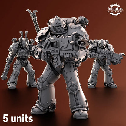 Adeptus Miniatures Ironflayers. Chaos Space Knights (Custom Order) - product image 1 of 2