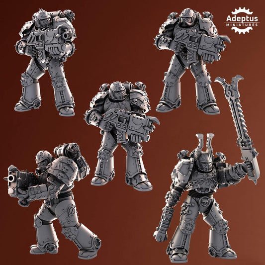 Adeptus Miniatures Ironflayers. Chaos Space Knights (Custom Order) - product image 2 of 2