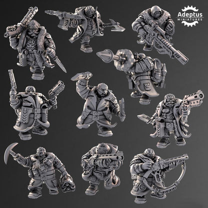 Adeptus Miniatures Kill Squad. Dwarves (Custom Order) - product image 2 of 3