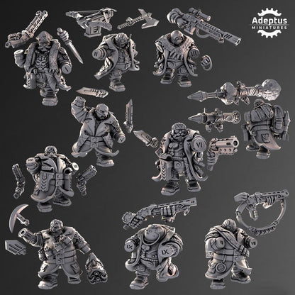 Adeptus Miniatures Kill Squad. Dwarves (Custom Order) - product image 3 of 3