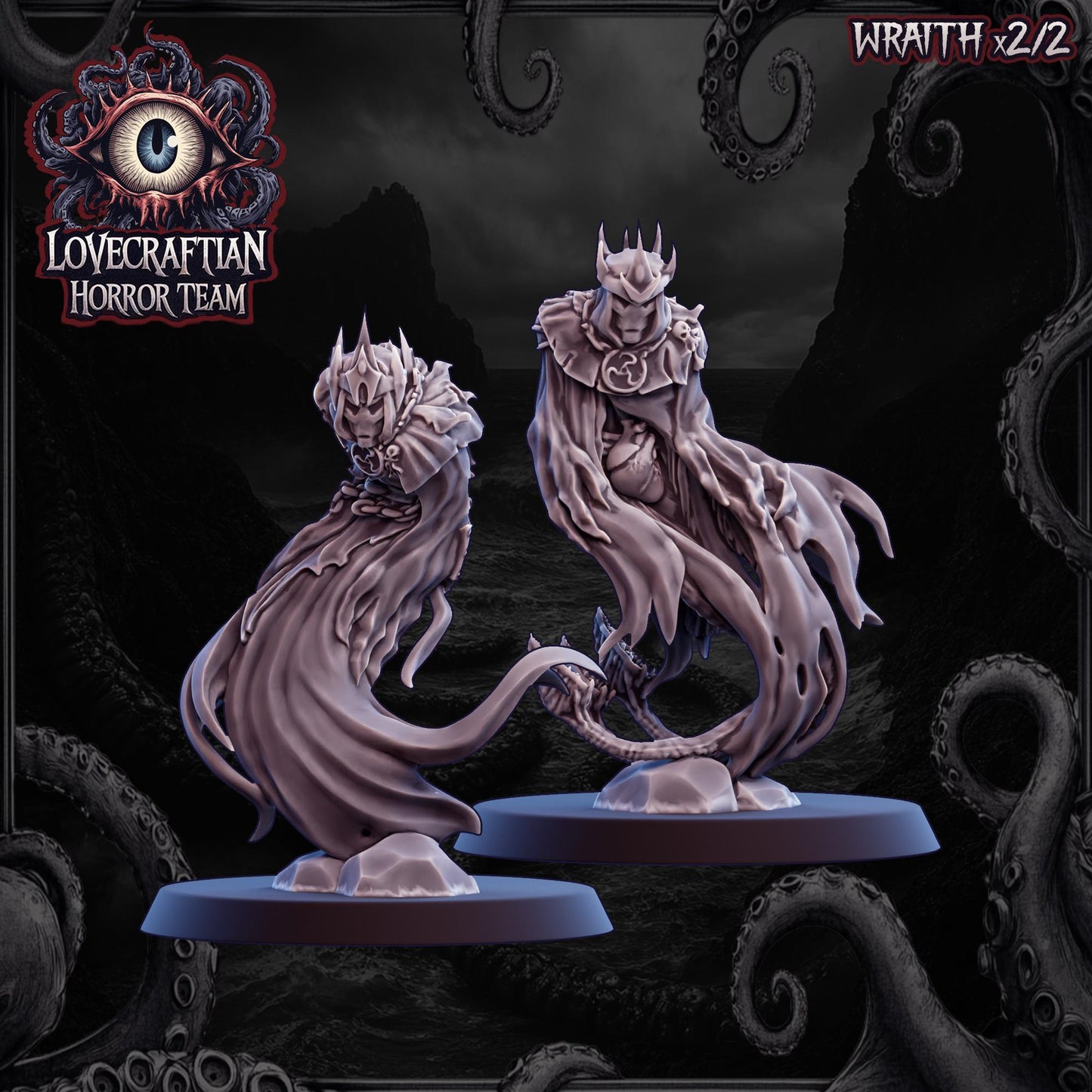 Lovecraftian Necro Horror Team Designed by UGNI Miniatures - Fantasy Football - product image 4 of 9