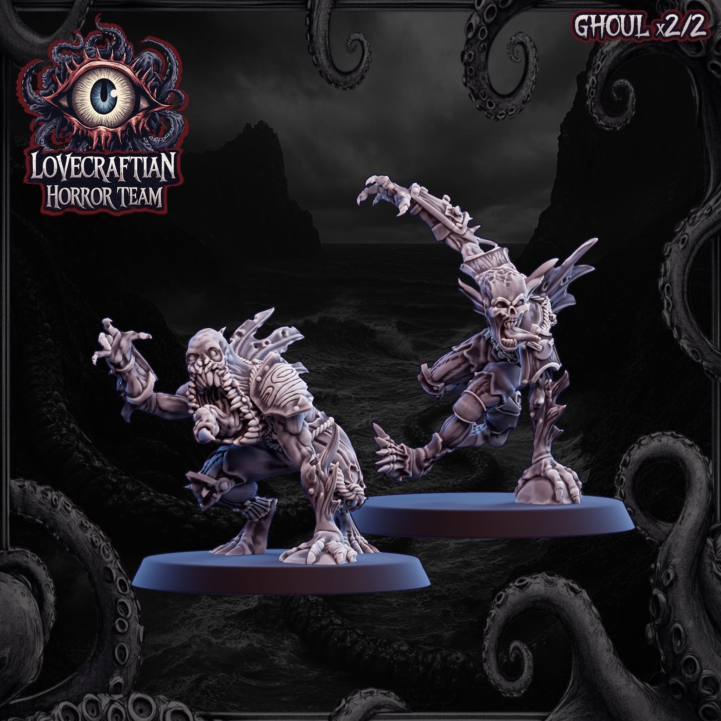 Lovecraftian Necro Horror Team Designed by UGNI Miniatures - Fantasy Football - product image 5 of 9