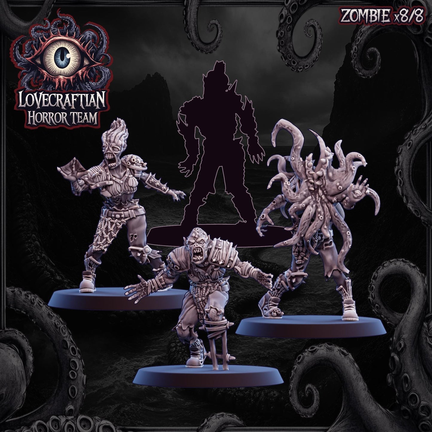 Lovecraftian Necro Horror Team Designed by UGNI Miniatures - Fantasy Football - product image 6 of 9