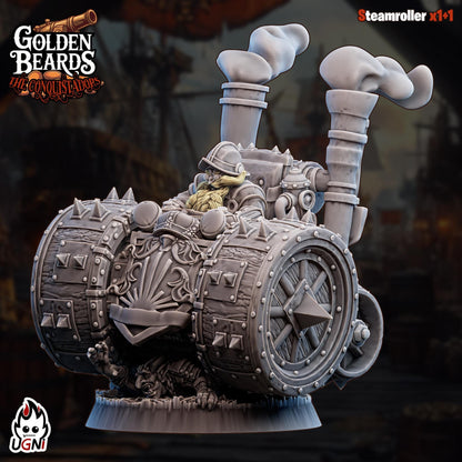 Golden Beards Dwarves (Conquistador Style) - Designed by UGNI Miniatures - Fantasy Football - product image 3 of 8