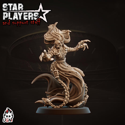Gretjen Wochter Star Player - Designed by UGNI Miniatures - Fantasy Football - product image 1 of 3