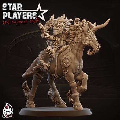 Dowana Timberfoot Star Player - Designed by UGNI Miniatures - Fantasy Football - product image 3 of 4
