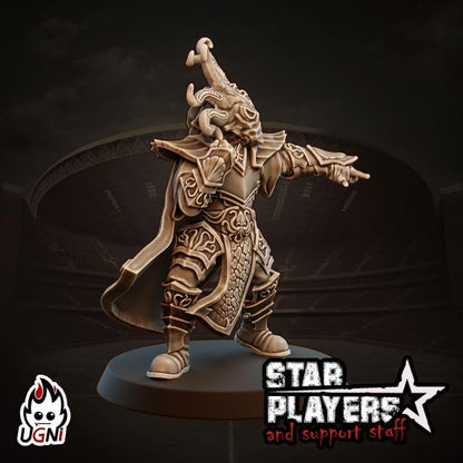 Walter Star Player - Designed by UGNI Miniatures - Fantasy Football - product image 2 of 3