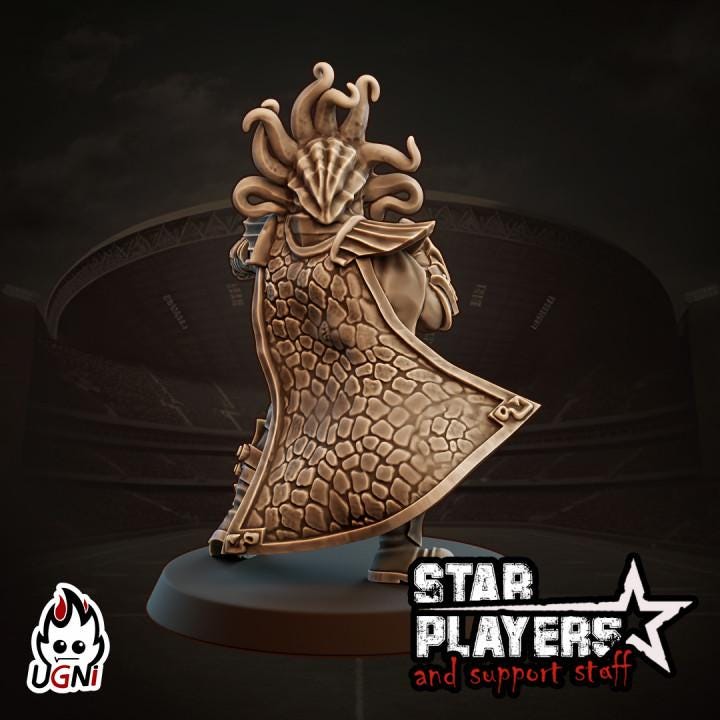 Walter Star Player - Designed by UGNI Miniatures - Fantasy Football - product image 3 of 3