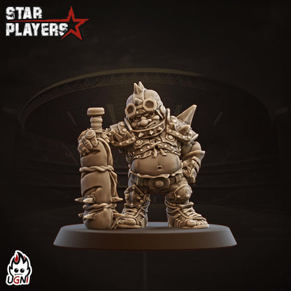 Halfling Star Player - Designed by UGNI Miniatures - Fantasy Football - product image 1 of 2