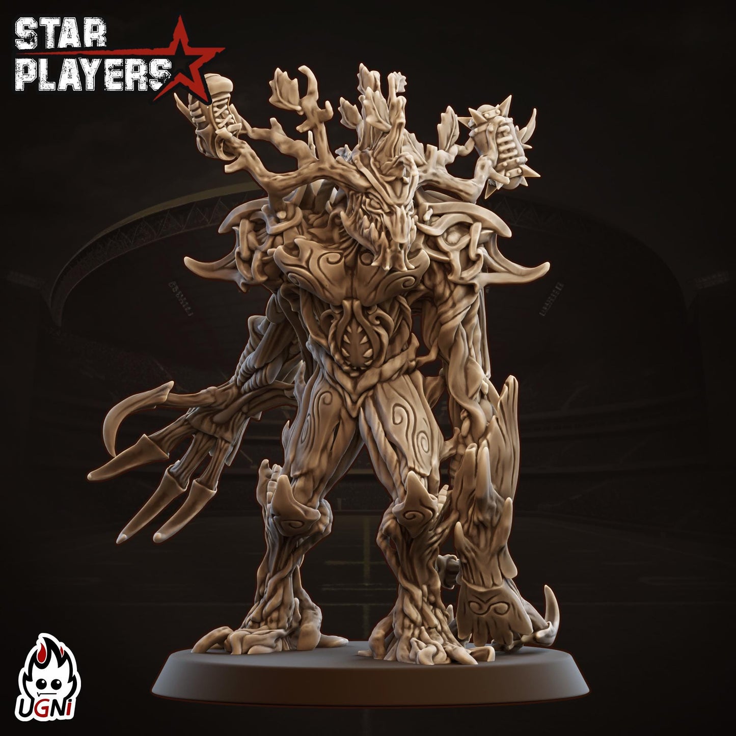 Blocker Treeman - Star Player - Designed by UGNI Miniatures - Fantasy Football - product image 1 of 3