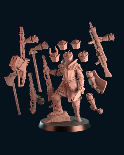 Kool Kiwi The Hollow War - Mantis Knight - Trench  Compatible (Custom Order) - product image 1 of 5